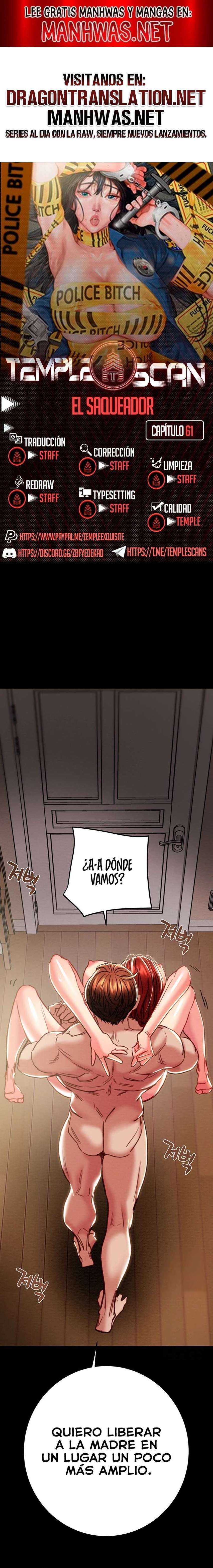 El Saqueador Capítulo 61 - Página 1
