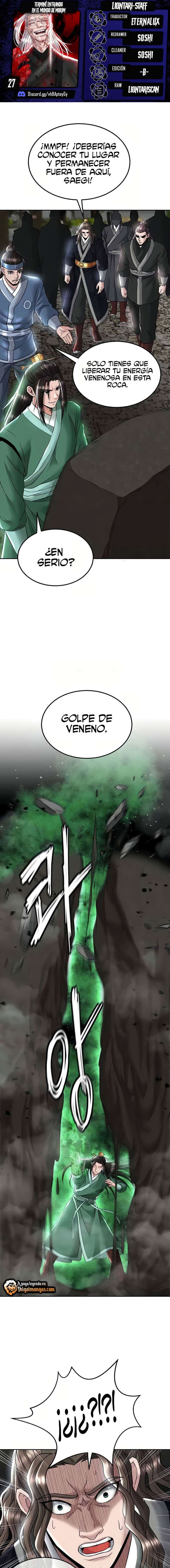 Terminé entrando en el mundo Murim Capítulo 27 - Página 1