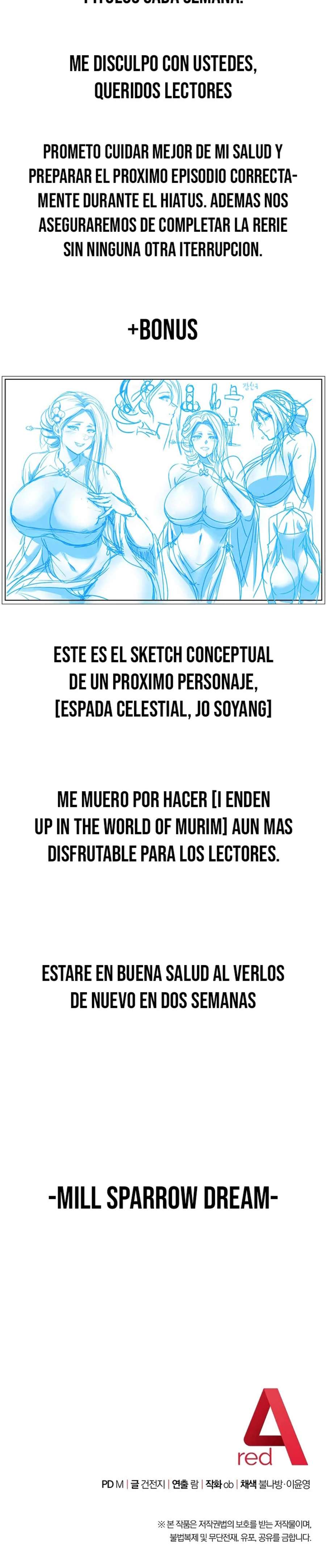 Terminé entrando en el mundo Murim Capítulo 37.5 - Página 2