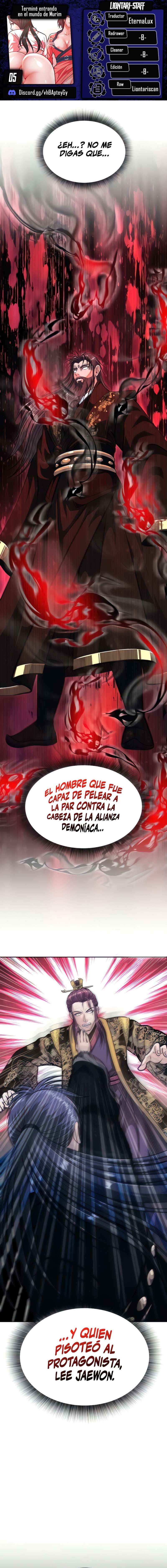 Terminé entrando en el mundo Murim Capítulo 5 - Página 1