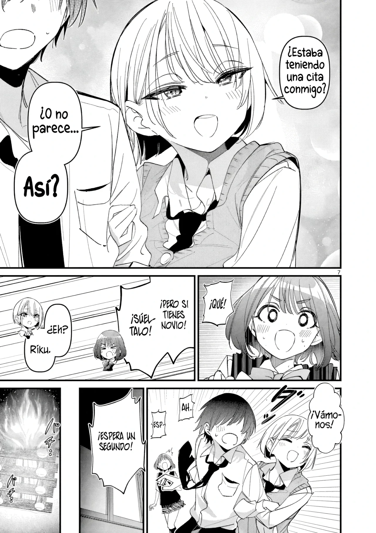 Aitsu No Kanojo – español Capítulo 57 - Página 9