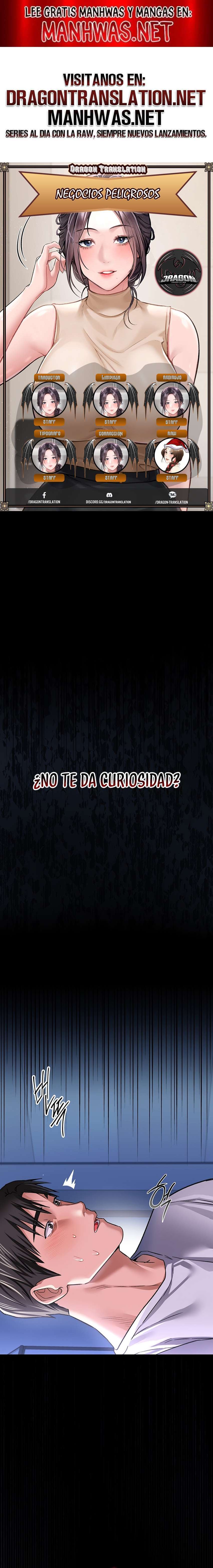 Negocios Peligrosos Capítulo 9 - Página 1
