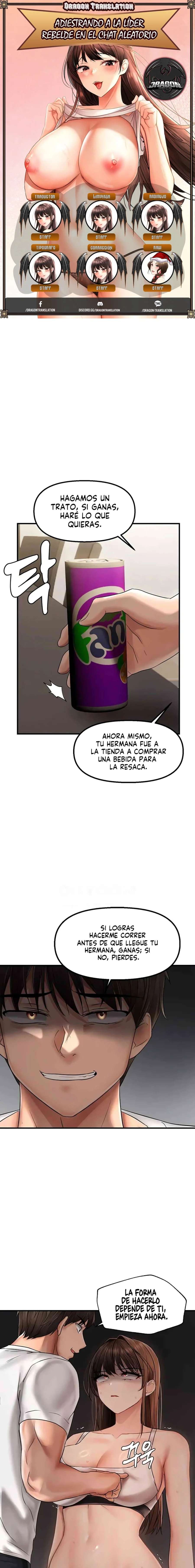 Adiestrando a la Líder Rebelde en el Chat Aleatorio Capítulo 10 - Página 1