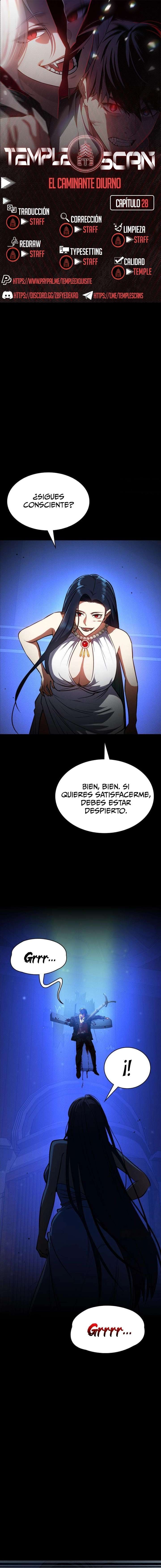 El Caminante Diurno Capítulo 28 - Página 1