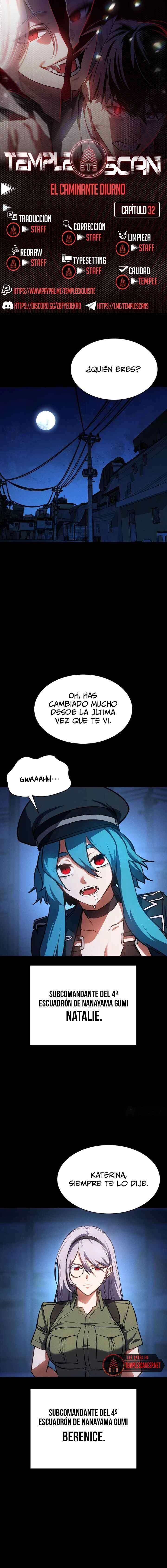 El Caminante Diurno Capítulo 32 - Página 1