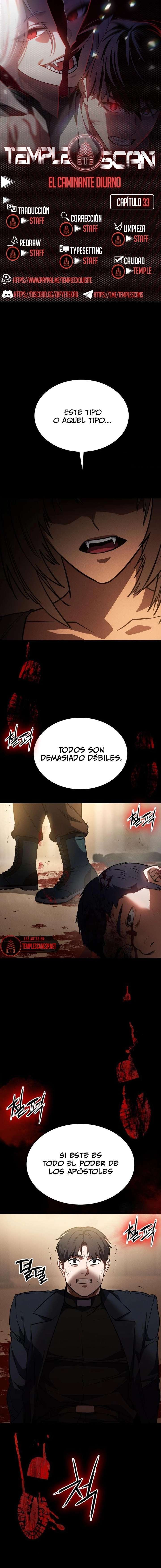 El Caminante Diurno Capítulo 33 - Página 1