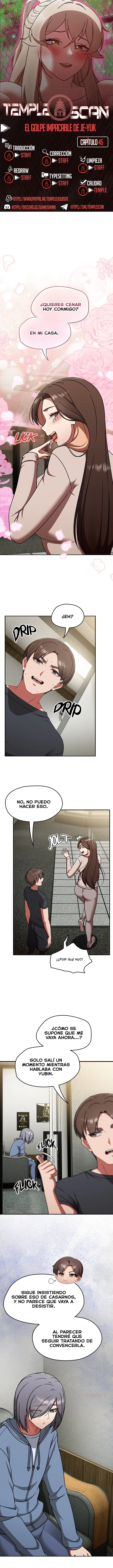 El Golpe Implacable De Je-Yuk Capítulo 45 - Página 1