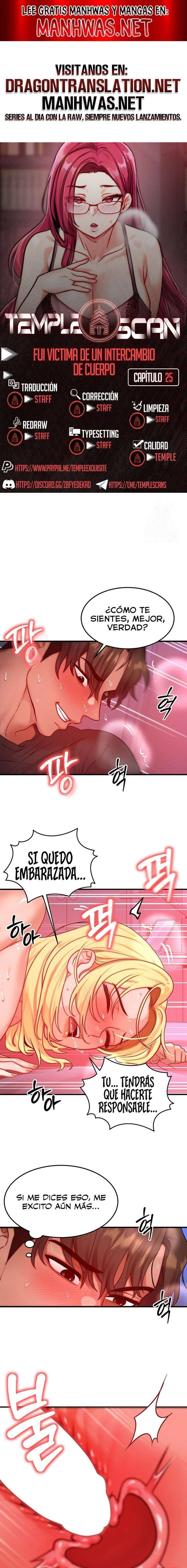 Intercambio de cuerpos Capítulo 25 - Página 1