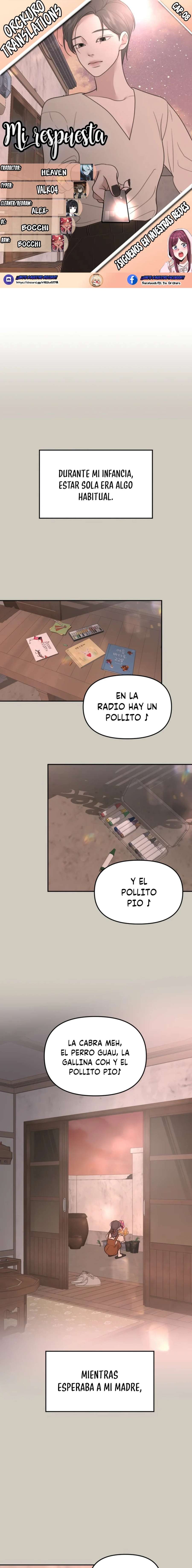 Mi Respuesta Capítulo 8 - Página 1