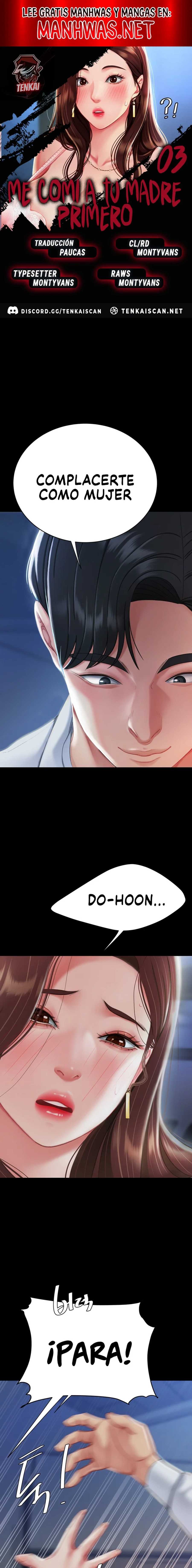 Me comí a tu madre primero Capítulo 3 - Página 1