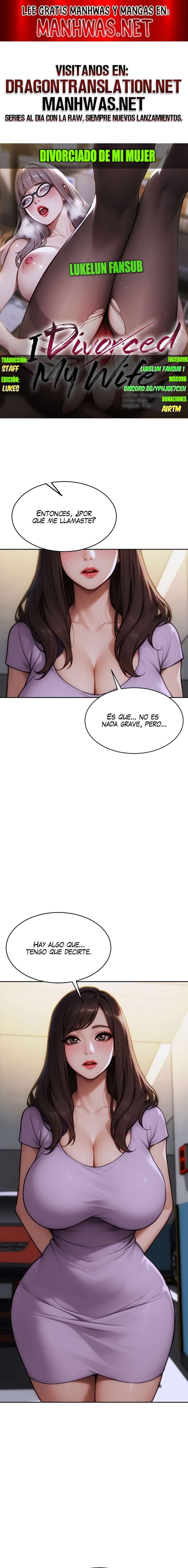 Divorciado de mi mujer Capítulo 17 - Página 1