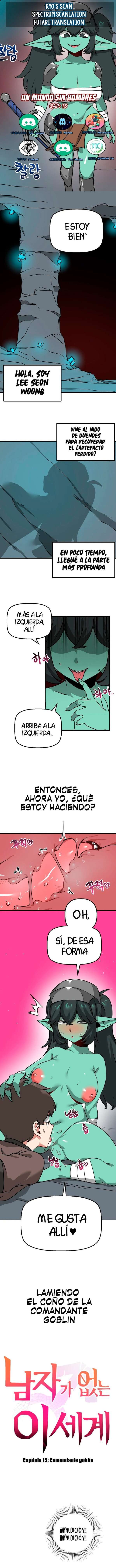 Un mundo sin hombres Capítulo 15 - Página 1