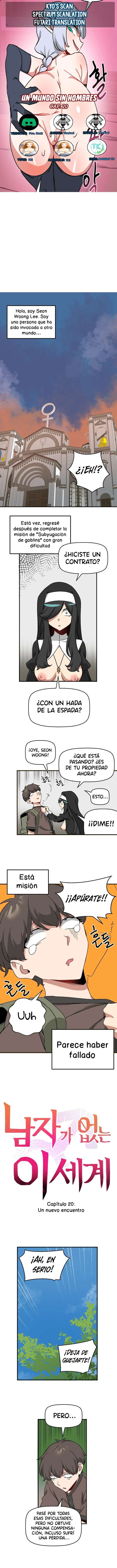 Un mundo sin hombres Capítulo 20 - Página 1