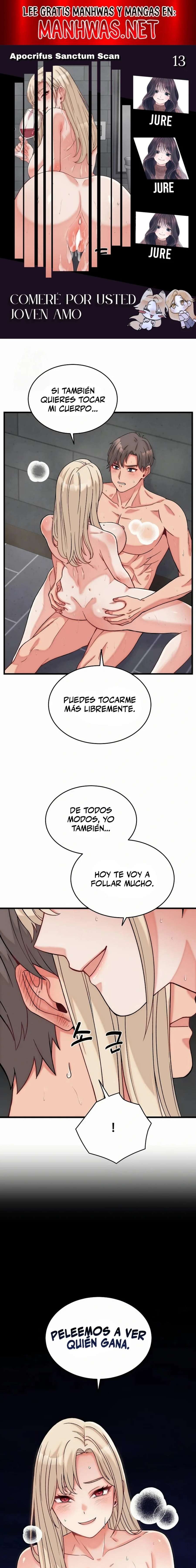 Comeré por usted, joven amo Capítulo 13 - Página 1