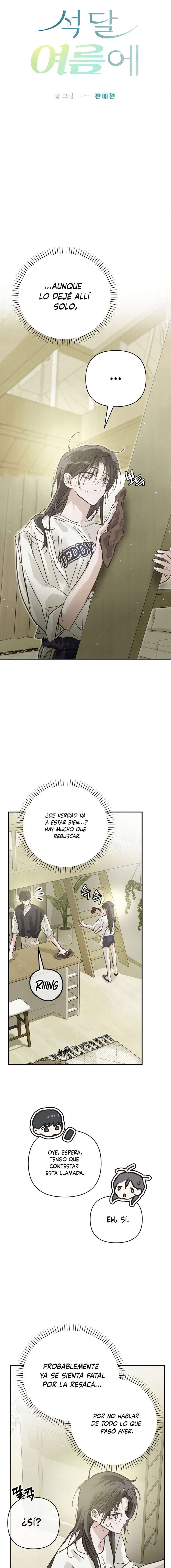 En Tres Meses De Verano Capítulo 19 - Página 3