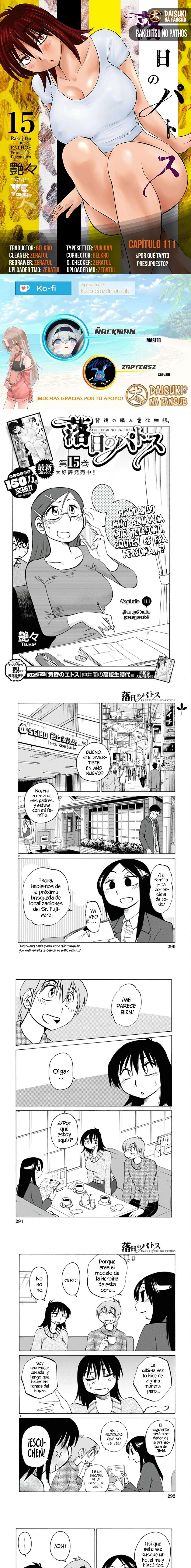 Rakujitsu no Pathos Capítulo 111 - Página 1