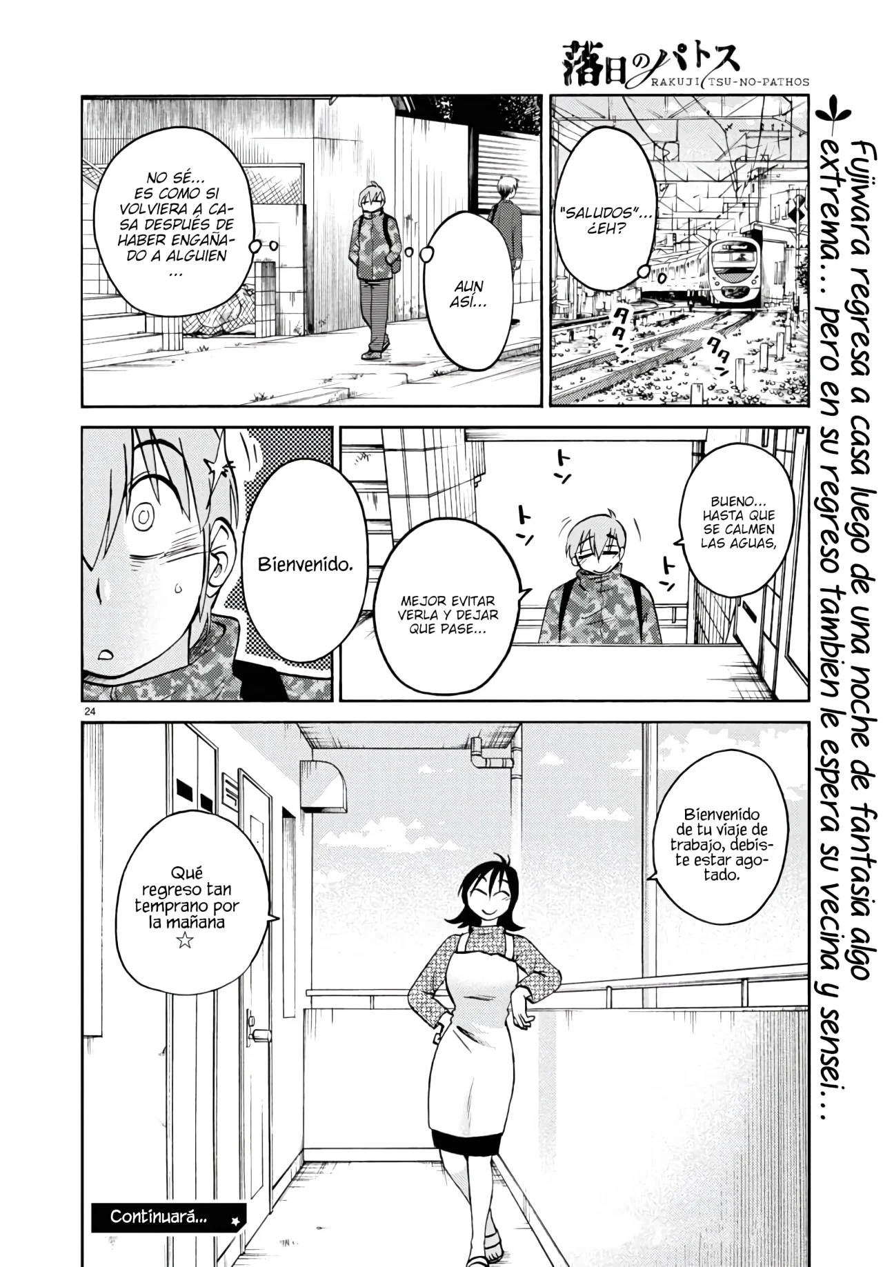 Rakujitsu no Pathos Capítulo 128 - Página 26