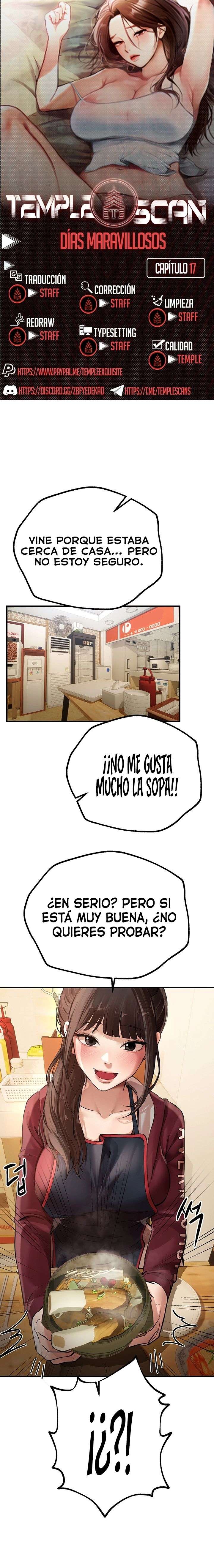 Días Maravillosos Capítulo 17 - Página 1