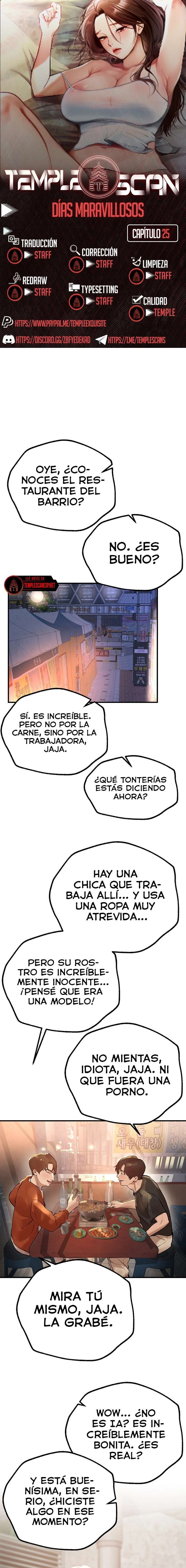 Días Maravillosos Capítulo 25 - Página 1