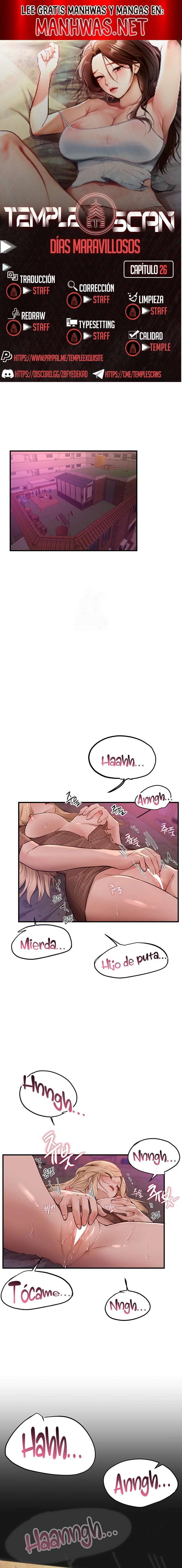 Días Maravillosos Capítulo 26 - Página 1