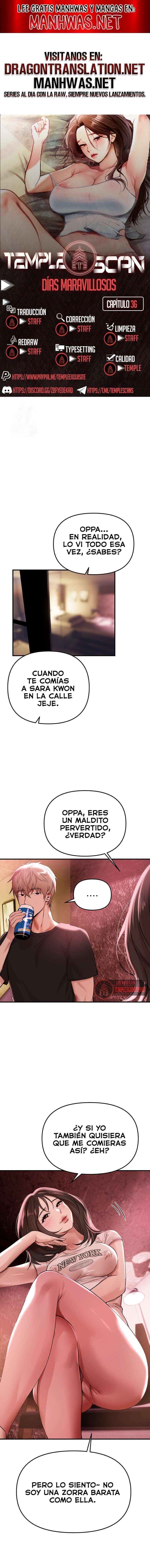 Días Maravillosos Capítulo 36 - Página 1