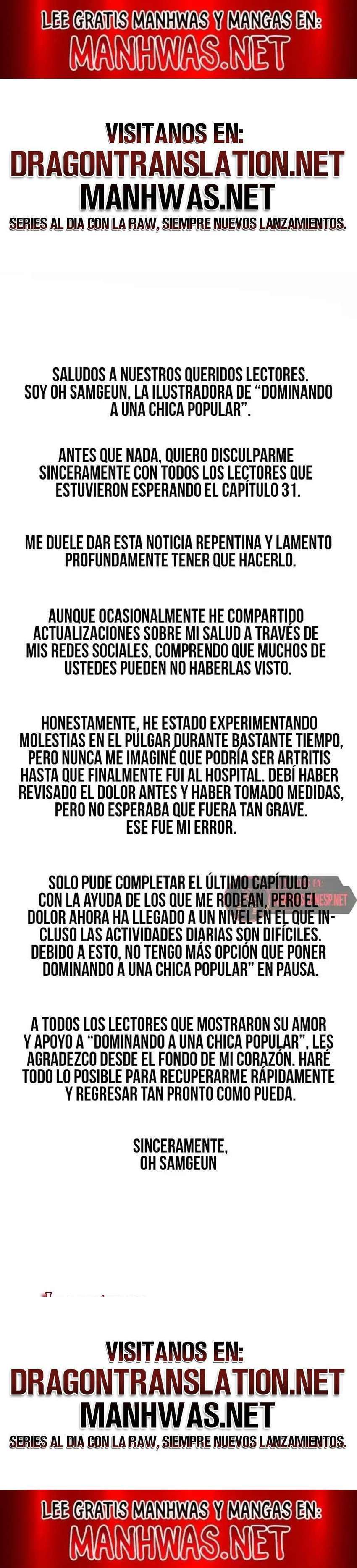 Domando la chica rebelde Capítulo 30.5 - Página 1
