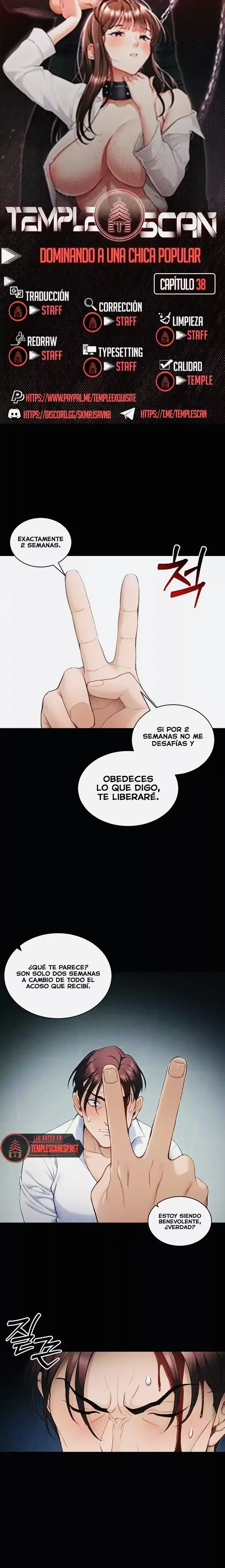 Domando la chica rebelde Capítulo 38 - Página 1