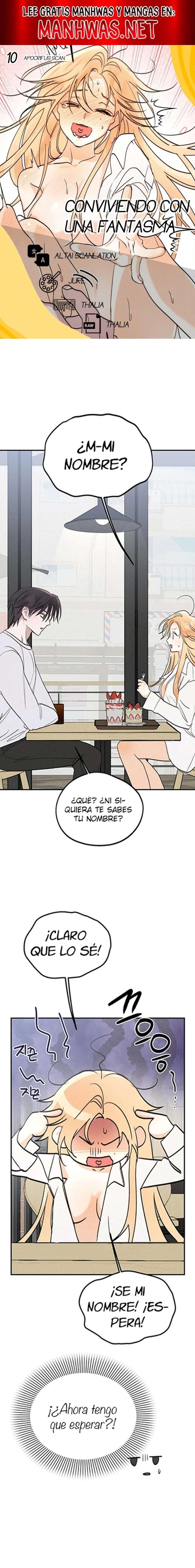 Conviviendo con una fantasma Capítulo 10 - Página 1