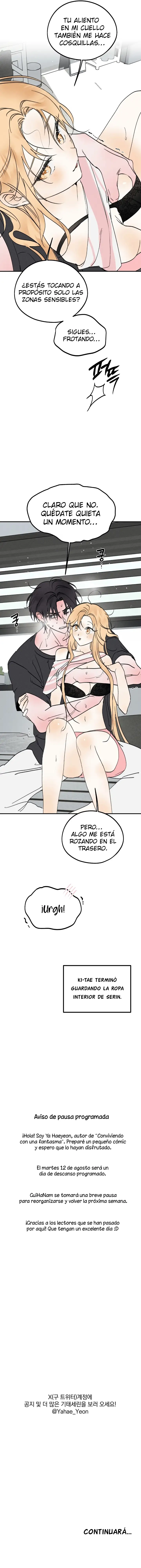 Conviviendo con una fantasma Capítulo 37.5 - Página 4