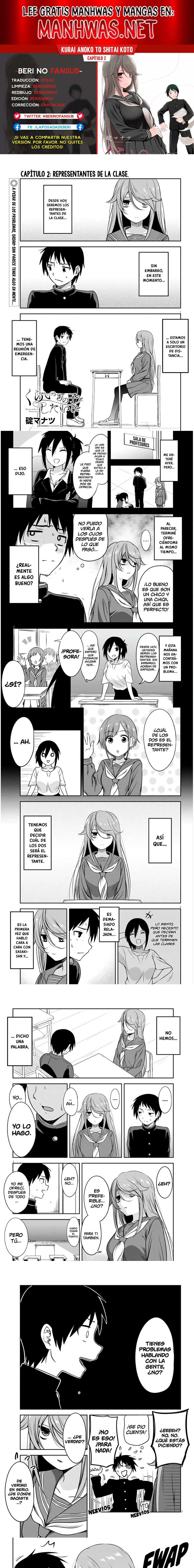 Kurai Anoko to Shitai koto Capítulo 2 - Página 1