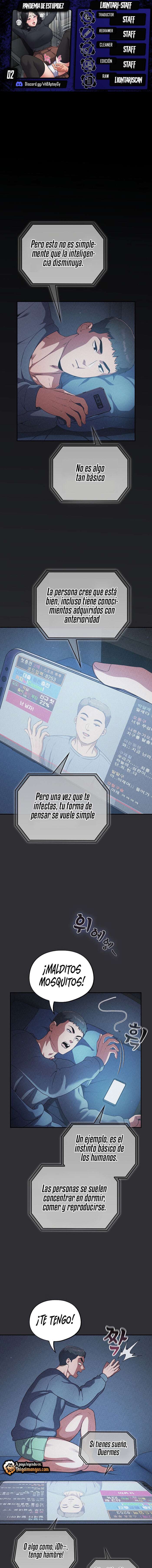 Pandemia de estupidez Capítulo 2 - Página 1