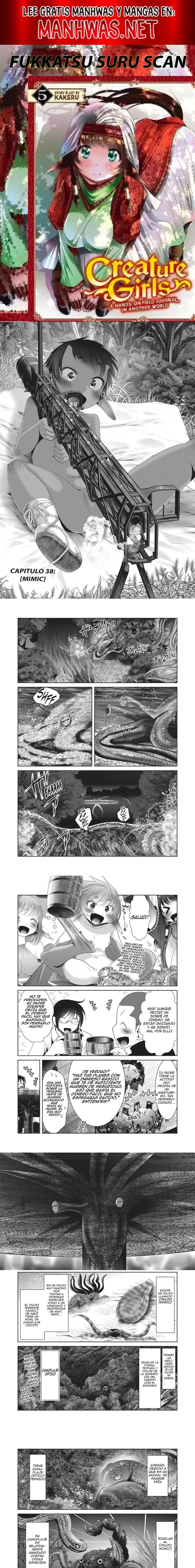 Creature Girls: A Hands-On Field Journal in Another World Capítulo 38 - Página 1