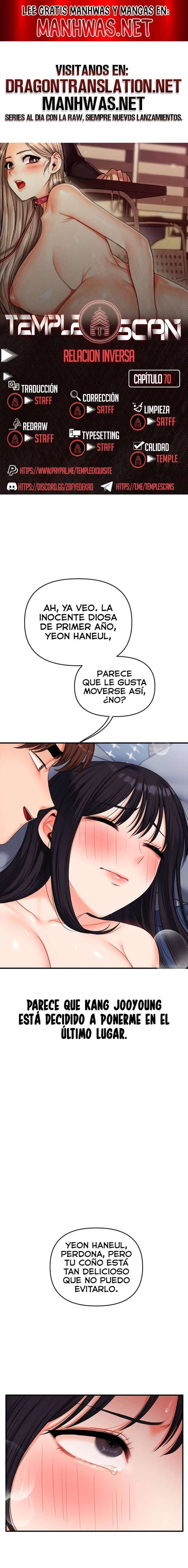 Relación inversa Capítulo 70 - Página 1