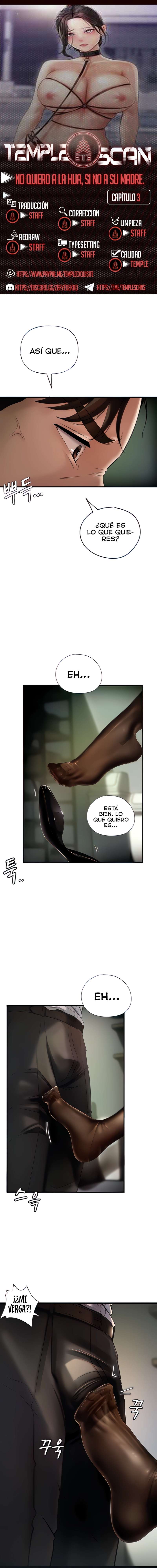 No Quiero A La Hija, Si No A Su Madre Capítulo 3 - Página 1