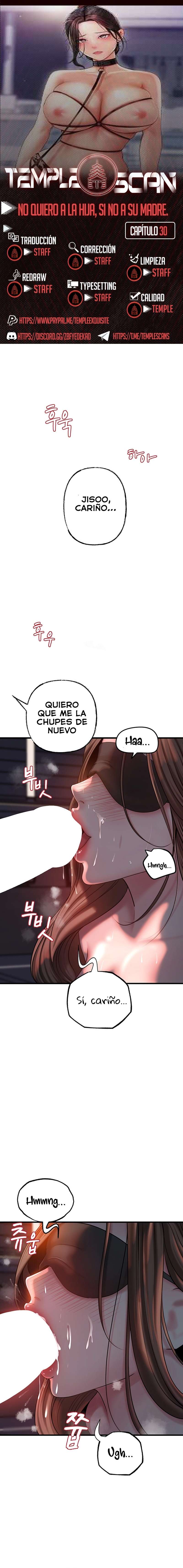 No Quiero A La Hija, Si No A Su Madre Capítulo 30 - Página 1