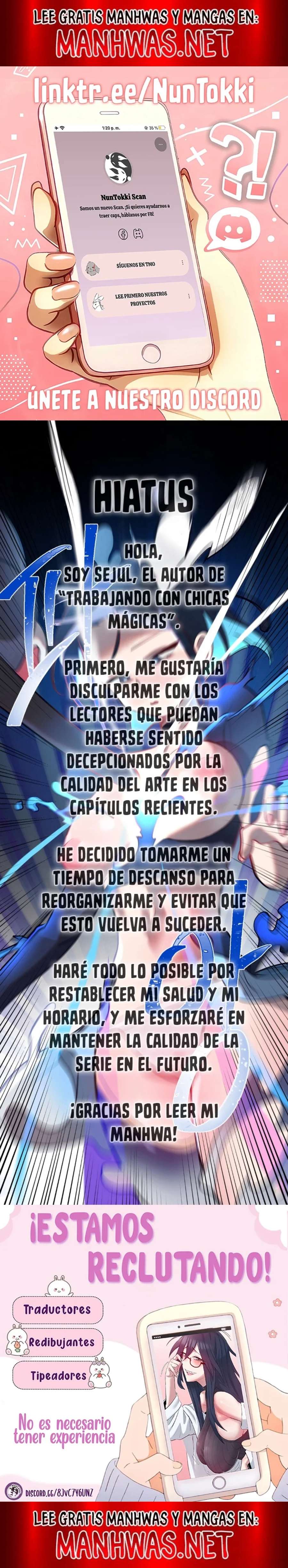 Trabajando con chicas mágicas Capítulo 12.5 - Página 1