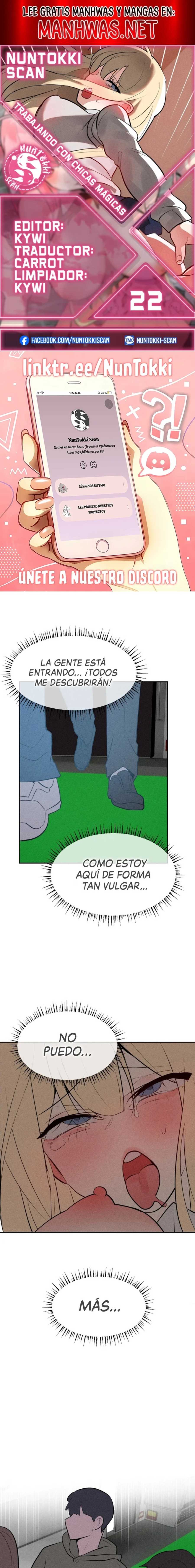 Trabajando con chicas mágicas Capítulo 22 - Página 1