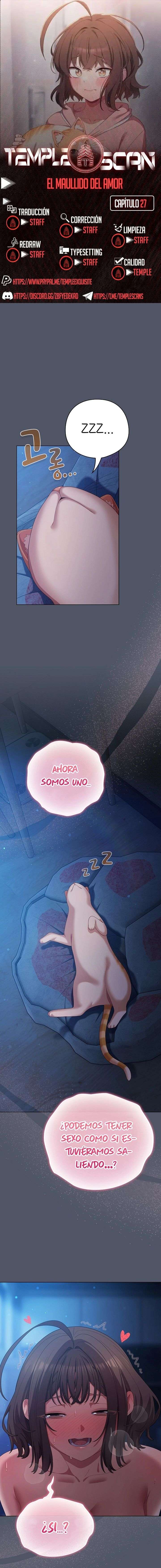 Maullidos de amor Capítulo 27 - Página 1