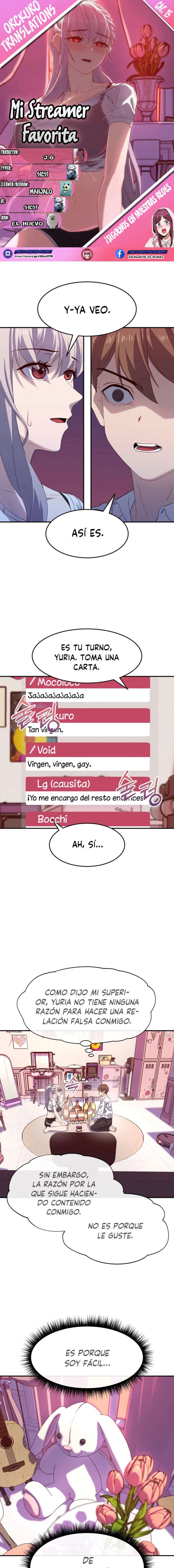 Mi Streamer Favorita Capítulo 15 - Página 1