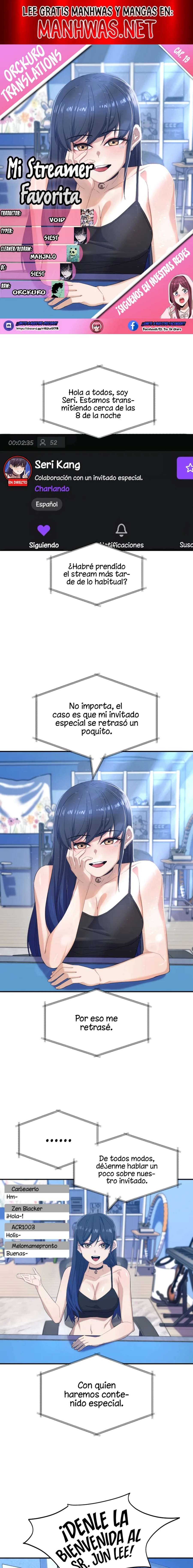 Mi Streamer Favorita Capítulo 19 - Página 1
