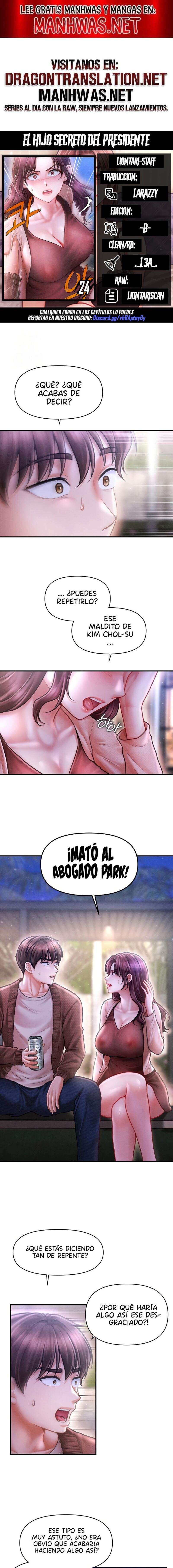 El hijo secreto del Presidente Capítulo 24 - Página 1