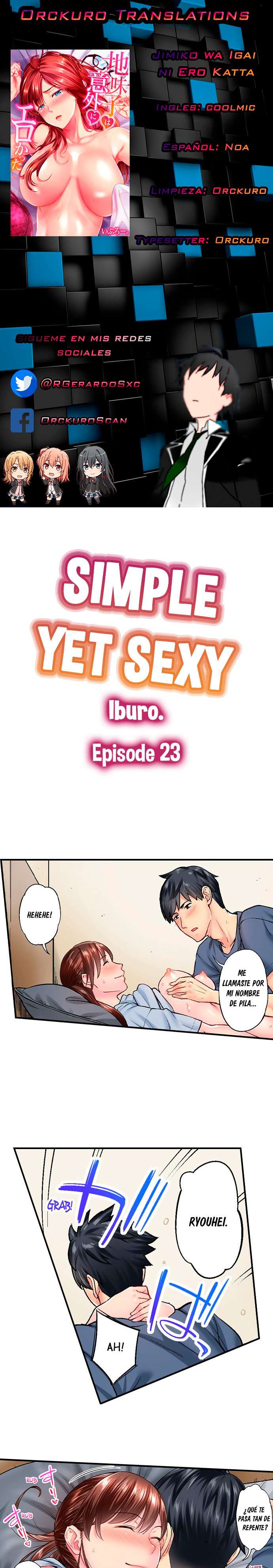 Jimiko wa Igai ni Ero Katta Capítulo 23 - Página 1
