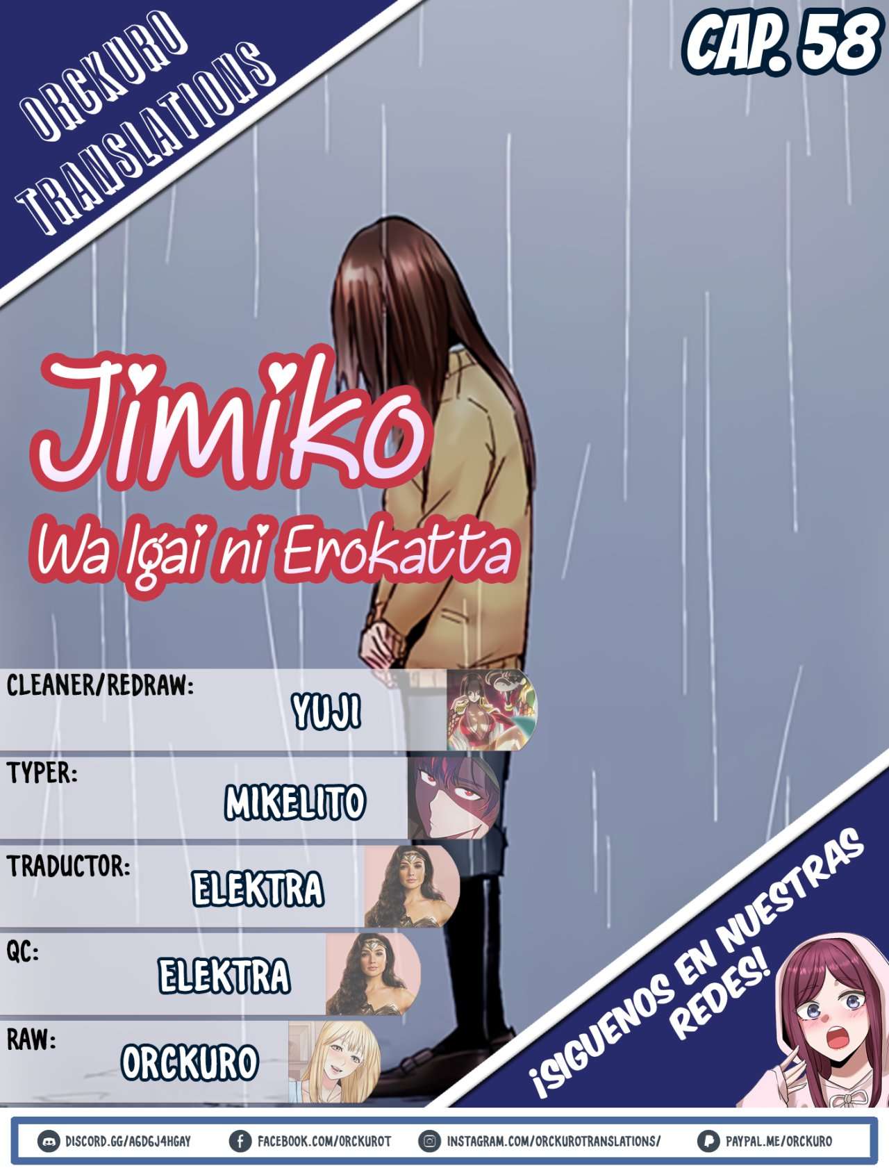 Jimiko wa Igai ni Ero Katta Capítulo 58 - Página 1