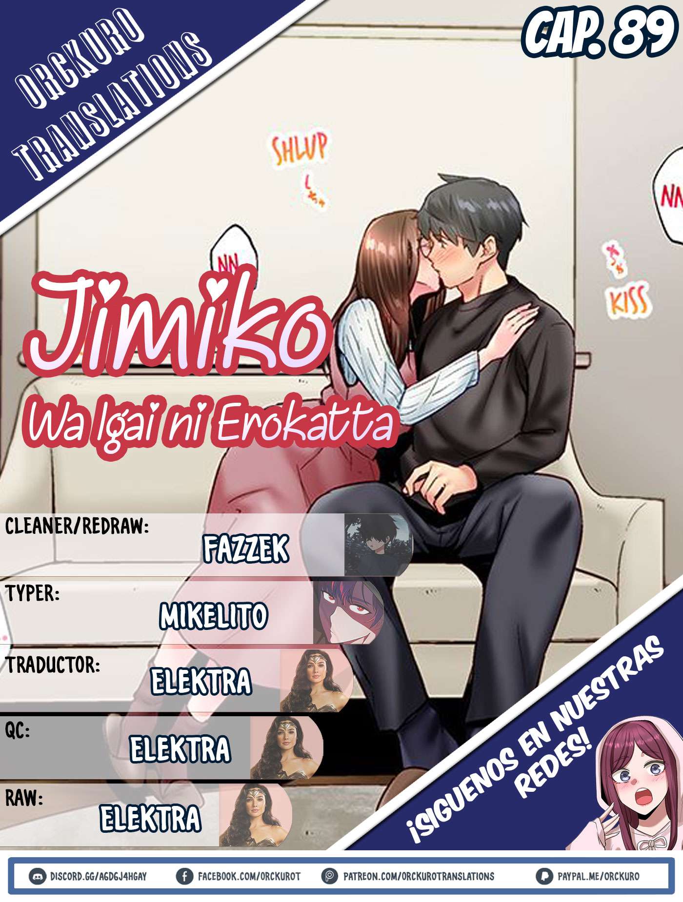 Jimiko wa Igai ni Ero Katta Capítulo 89 - Página 1