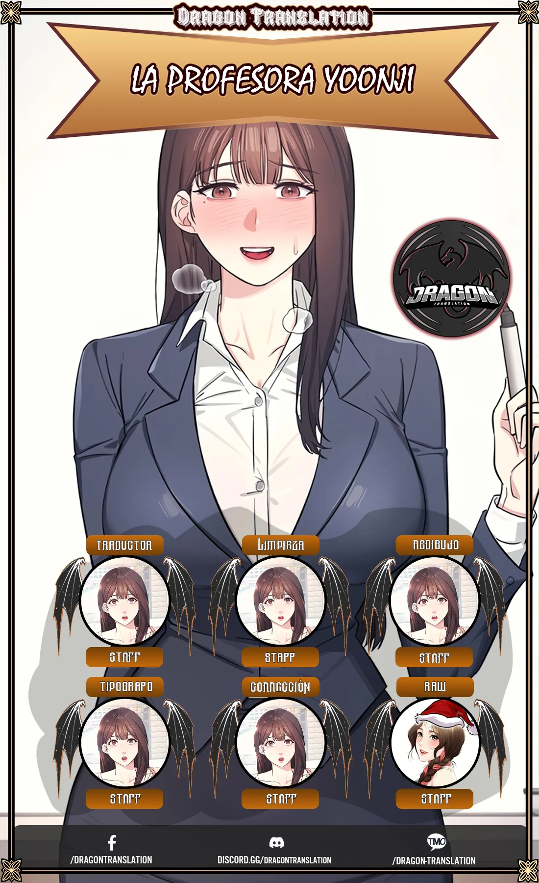 La profesora Yoonji Capítulo 8 - Página 1