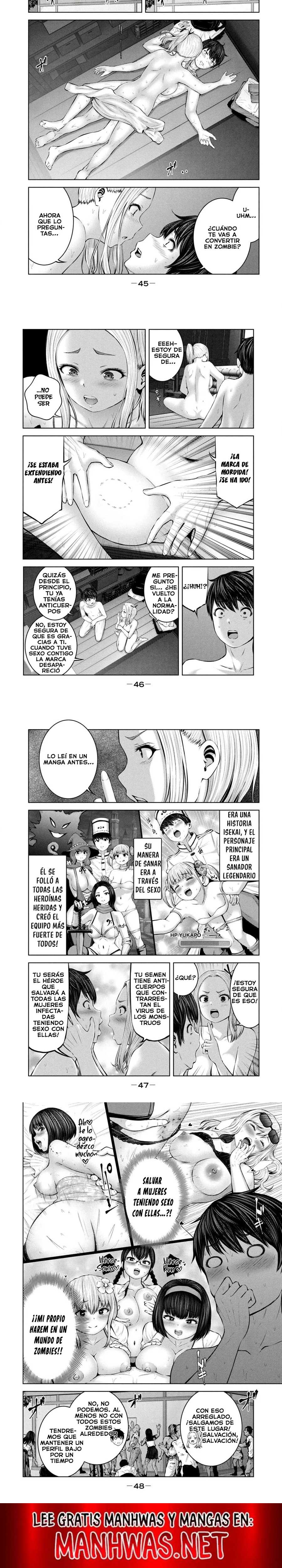ZOMBIE SEKAI DE HAREM WO TSUKUROU Capítulo 1 - Página 9