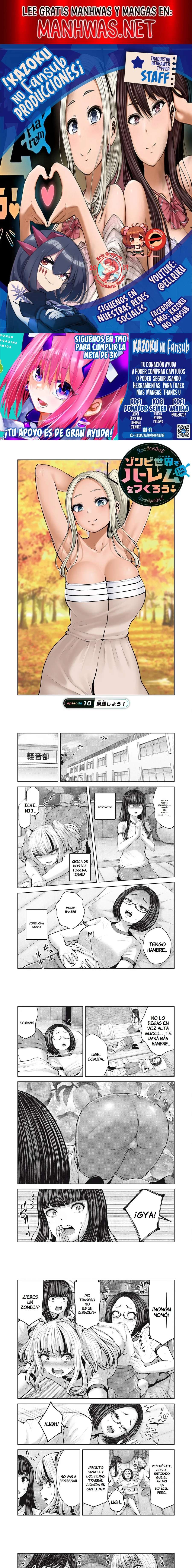 ZOMBIE SEKAI DE HAREM WO TSUKUROU Capítulo 10.1 - Página 1