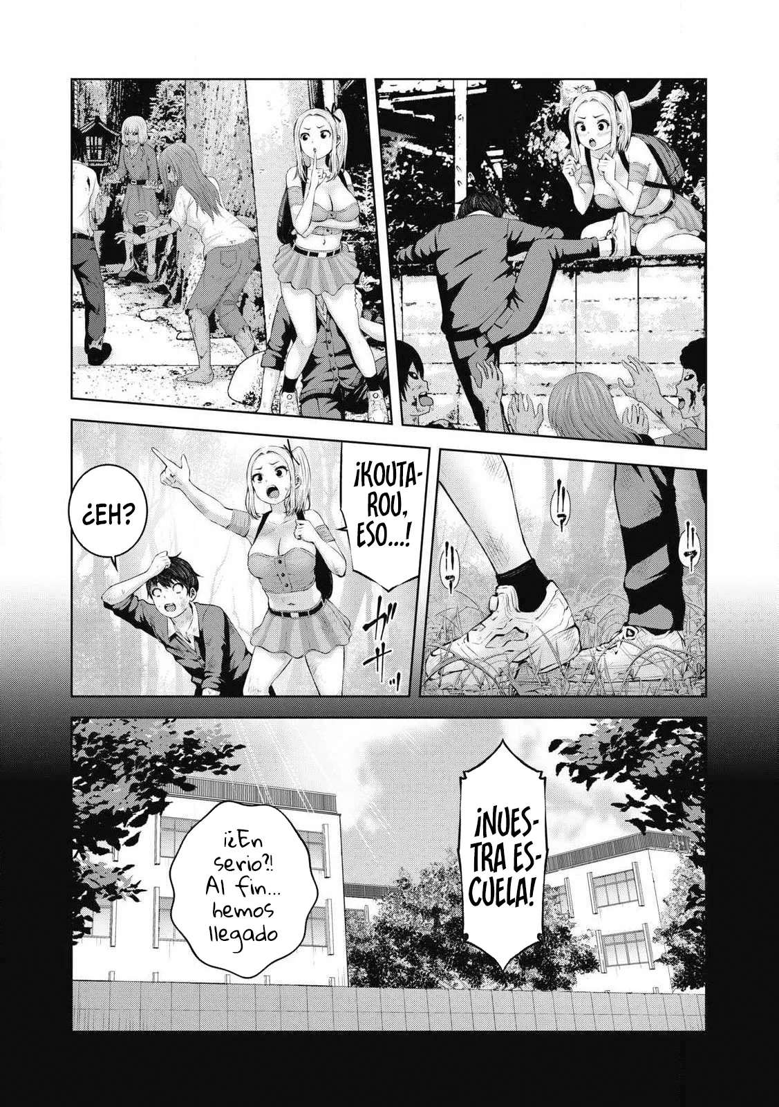 ZOMBIE SEKAI DE HAREM WO TSUKUROU Capítulo 2.2 - Página 15