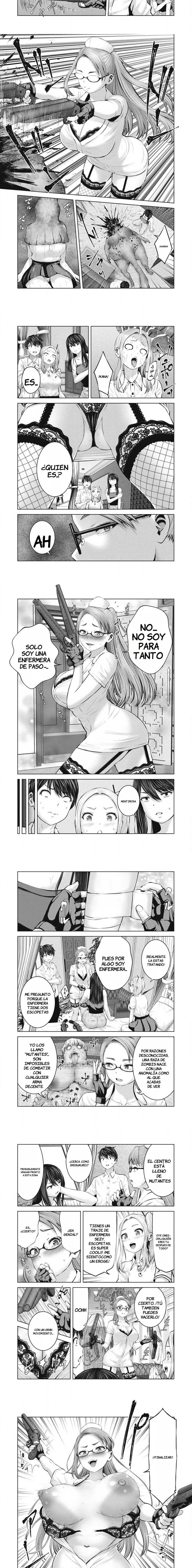 ZOMBIE SEKAI DE HAREM WO TSUKUROU Capítulo 7.1 - Página 3