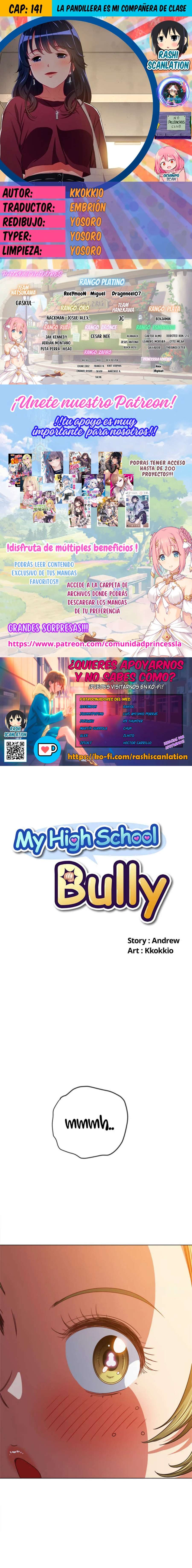 My High School Bully Capítulo 141 - Página 1
